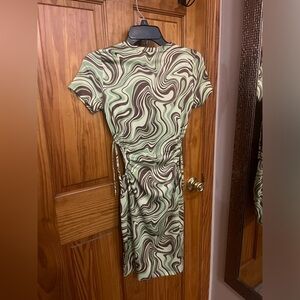 NWOT h&m dress with cutout sides